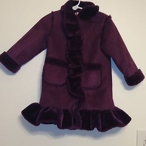 Hippopotamus faux shearling coat